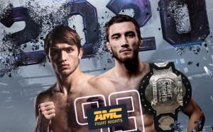 Видео боя Ахмед Балкизов - Мухамад Эминов AMC Fight Nights 99