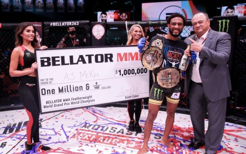 Президент Bellator считает, что Эй Джей МакКи может победить Алекса Волкановски
