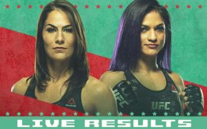 Результаты турнира UFC on ESPN 10: Джессика Ай - Синтия Калвилльо