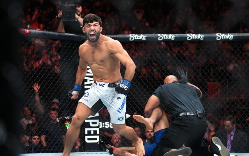 Слова Армана Царукяна после победы над Бенеилом Дариушем на UFC on ESPN 52