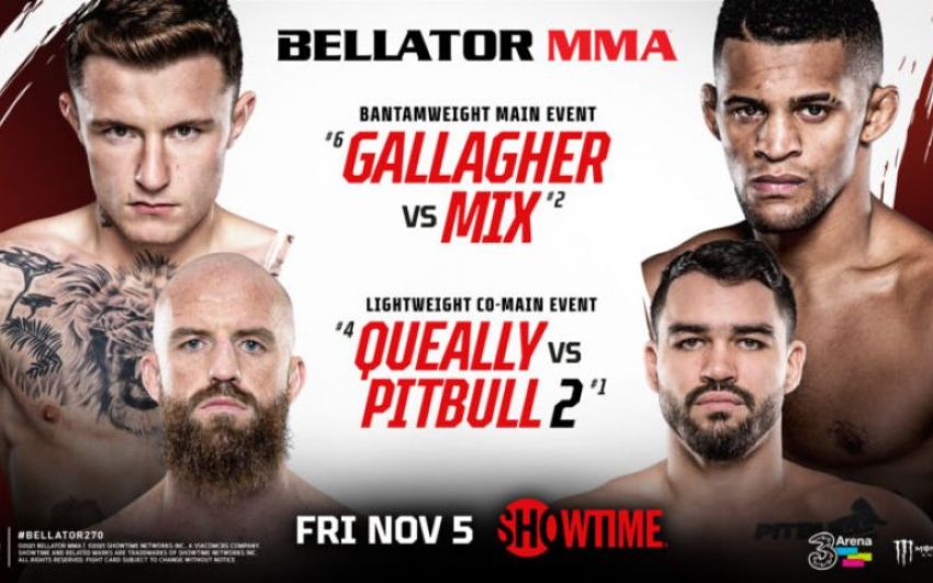Bellator 270. Смотреть онлайн прямой эфир