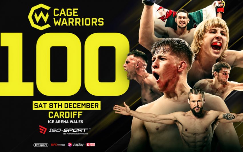 Прямая трансляция Cage Warriors 100: Джек Шор - Майк Экундайо