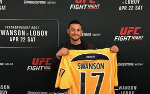 Видео боя Каб Свонсон - Артем Лобов UFC Fight Night 108