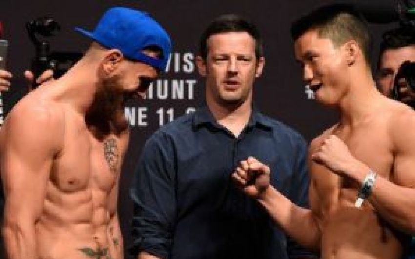Видео боя Бен Нгуен - Тим Эллиот UFC Fight Night 110