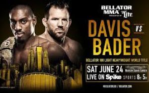 Видео боя Фил Дэвис – Райан Бэйдер Bellator 180