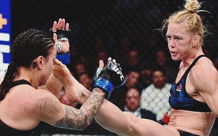 Холли Холм уверенно прошла Ракель Пеннингтон на UFC 246