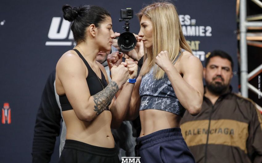 Видео боя Ирен Алдана - Кетлин Виера UFC 245