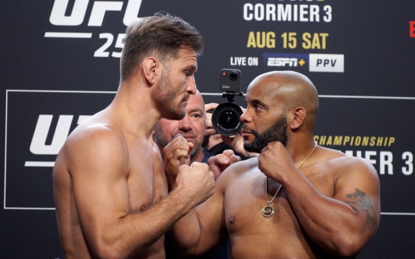 Видео боя Стипе Миочич - Даниэль Кормье 3 UFC 252