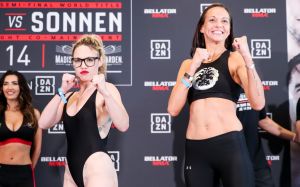 Видео боя Хизер Харди - Тэйлор Тернер, Bellator 222