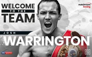 Джош Уоррингтон подписал контракт с Matchroom Boxing