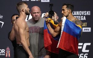 Видео боя Джонатан Пирс - Омар Моралес UFC 266
