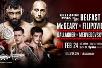 Прямая трансляция Bellator 173 Лиам Макгири - Владимир Филипович
