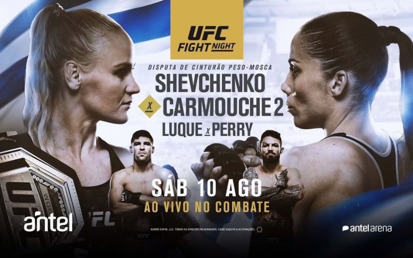 Где смотреть UFC Fight Night 156: Валентина Шевченко - Лиз Кармуш 2