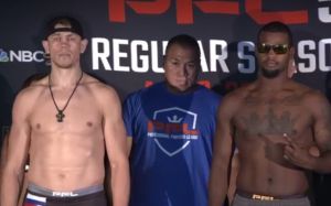 Видео боя Максим Гришин - Раким Кливленд PFL 5