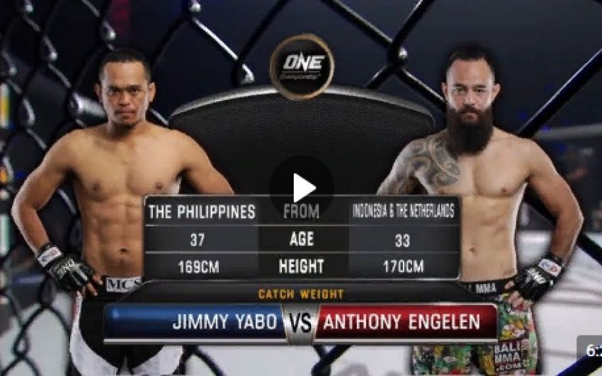 Видео боя Энтони Энгелен - Джими Ябу One Championship: Warrior's Dream
