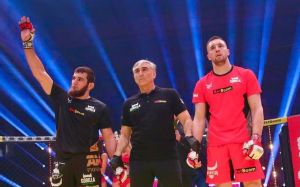 Видео боя Динислам Зейнединов – Вениамин Миролюбов AMC Fight Nights 110