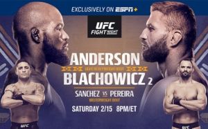 РП ММА №4 (UFC FIGHT NIGHT 167): 16 февраля
