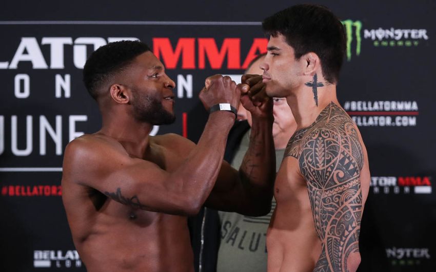 Видео боя Пол Дейли - Эрик Сильва Bellator London