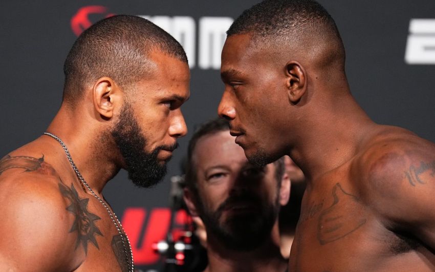 Видео боя Тиаго Сантос - Джамаал Хилл UFC on ESPN 40