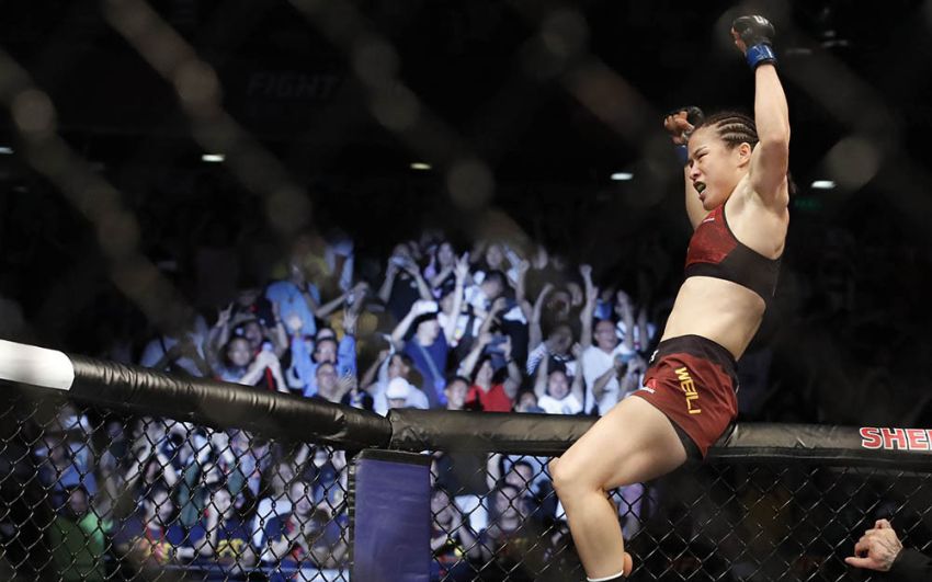 Слова Вейли Жанг после победы над Джессикой Андраде на UFC Fight Night 157