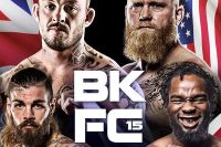 Прямая трансляция BKFC 15: Марк Годбир – Сэм Шьюмейкер