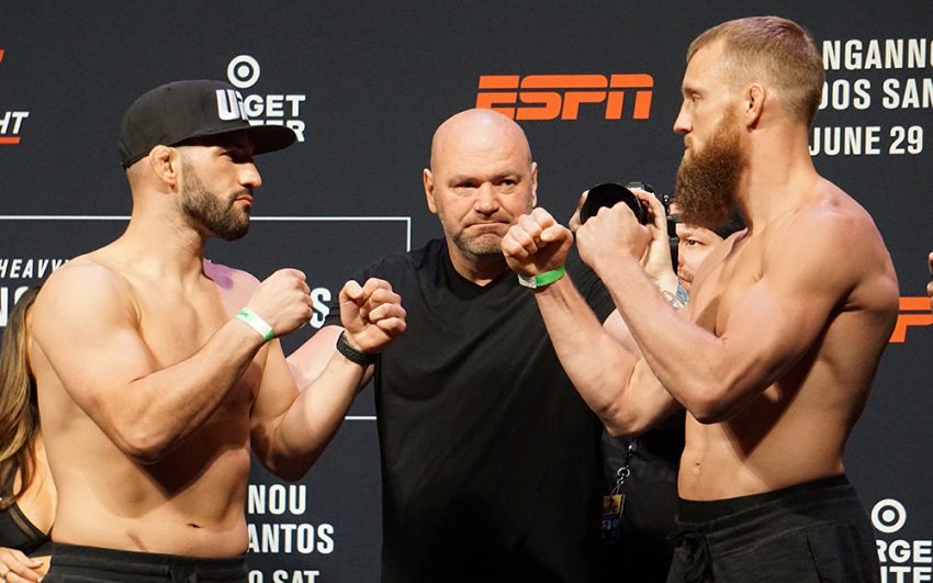 Видео боя Джэрад Гордон - Дэн Морет UFC on ESPN 3