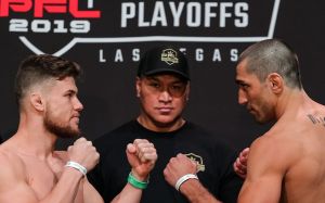 Видео боя Натан Шульт - Рэмси Нижем PFL 8