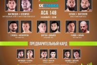 Видео боя Александр Матмуратов – Павел Гордеев ACA 148