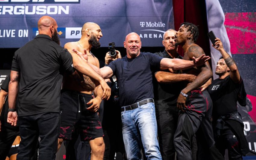 Хамзат Чимаев – о смене соперника на UFC 279: "Я уничтожил Холланда за кулисами и сделаю это во время боя"