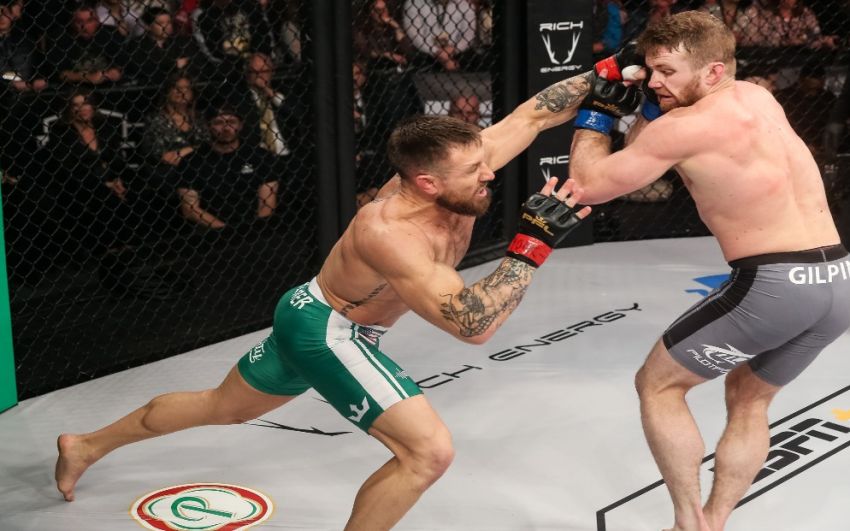 Видео боя Лэнс Палмер - Алекс Гилпин PFL 10