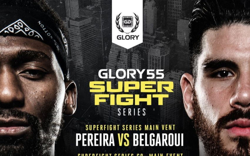 Результаты турнира GLORY 55: Алекс Перейра - Йосри Белгари 