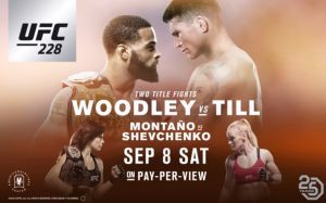 Битва взглядов участников турнира UFC 228: Тайрон Вудли - Даррен Тилл