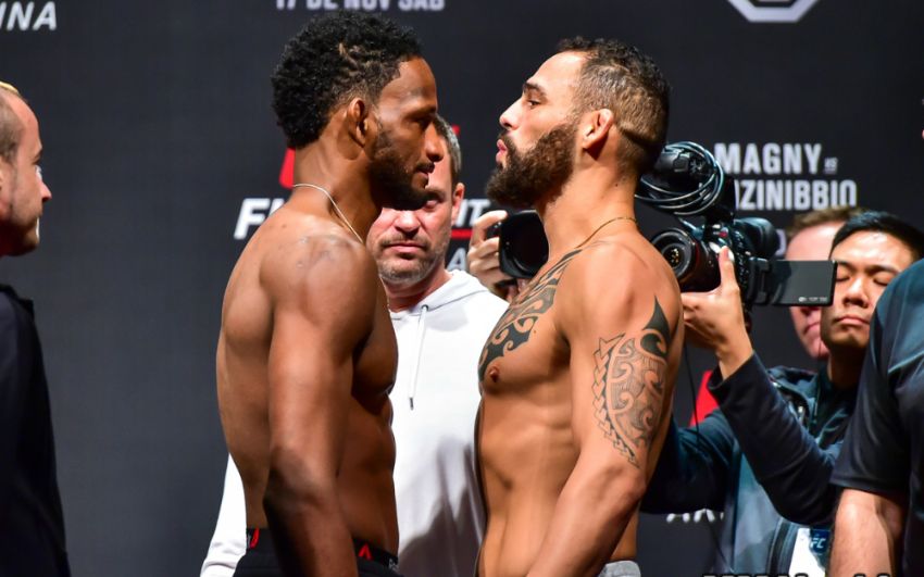 Видео боя Нил Магни - Сантьяго Понзиниббио UFC Fight Night 140