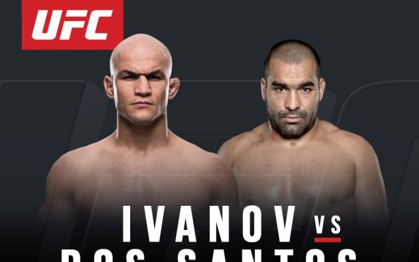 Видео боя Джуниор Дос Сантос - Благой Иванов UFC Fight Night 133