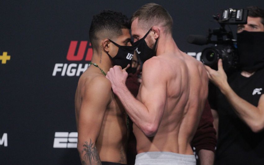 Видео боя Дейви Грант - Джонатан Мартинес UFC Fight Night 187