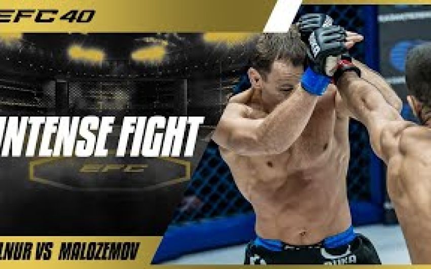 Видео боя Леонид Малоземов – Ильнур Ахметвалеев EFC 40