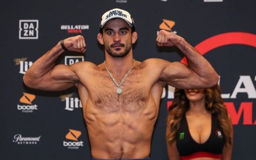 Церемония взвешивания участников Bellator 219: Андрей Корешков - Майк Джаспер