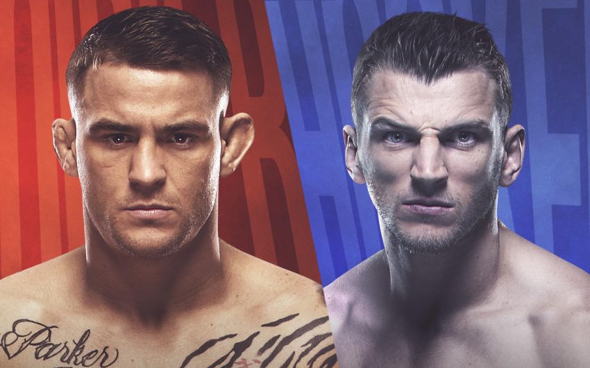 Файткард турнира UFC on ESPN 12: Дастин Порье - Дэн Хукер