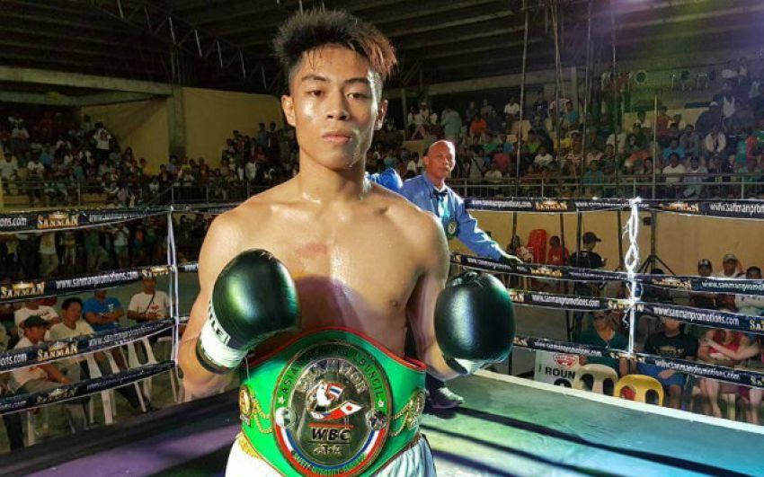 21-летний филиппинец Реймарт Габалло стал временным чемпионом мира в весовой категории до 53,5 кг.