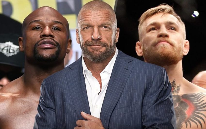 Triple H пригласил Мейвезера-младшего и Макгрегора выступить в WWE