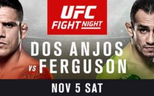 Прямая трансляция UFC Fight Night 98: Дос Аньос - Фергюсон 